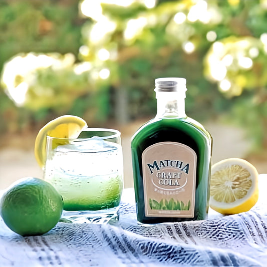 For craft lovers, this “Matcha Craft Cola” is irresistible!